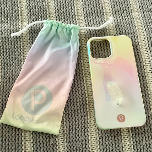 Loopy Case Cell Phones & Accessories Pearl Iridescent Loopy Case Iphone 2 Pro Max 67 Screen